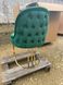 Обідній стілець RODOS GREEN VELVET GOLD (обідній стілець, обивка зеленого кольору, ножка-дуга золото металл) фото 2