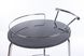 Сервірувальний столик Флоренція TES MOBILI, графіт глянець, хром (27706) фото 5