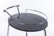 Сервірувальний столик Флоренція TES MOBILI, графіт глянець, хром (27706) фото 4