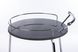 Сервірувальний столик Флоренція TES MOBILI, графіт глянець, хром (27706) фото 2