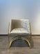 Scaun de sufragerie SOLO BEIGE BFG02 GOLD (scaun de sufragerie, tapițerie bej, picior arc din metal auriu) фото 5