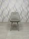 Обеденный стул ВАЛЕНСИЯ БЕЖЕВЫЙ КАПУЧИНО 56*54*85 (обеденный стул, спинка и сиденье вельвет бежевый капучино, ножки черный металл, покрытые вельветом бежевым капучино) (29580) фото 4