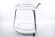 Сервировочный столик Флоренция TES MOBILI, белый глянец, хром (27706) фото 1