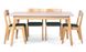 Masă de sufragerie pliabilă din lemn ORI, 1600/2000 dreptunghiulară, MADE-IN-UKRAINE, (29489) фото 2