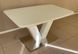 Masă pentru sufragerie Cambridge 140 cm (sticlă mată), TES MOBILI, blat din sticlă mată, culoare albă, picior alb, insert decorativ metalic, suport metalic(29127) фото 2