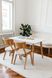 Стол обеденный раскладной деревянный МИЛАН, 1200/1600 прямоугольный, MADE-IN-UKRAINE, Natural\White (29470) фото 6