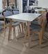 Стол обеденный раскладной деревянный МИЛАН, 1200/1600 прямоугольный, MADE-IN-UKRAINE, Natural\White (29470) фото 4