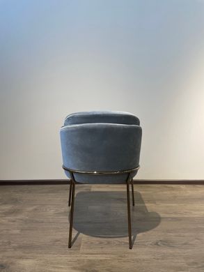 Обідній стілець MATTEO LIGHT GRAY L17 (обідній стілець, обивка сірого кольору, ніжка кольору графіт, металл)