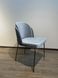 Обеденный стул MATTEO LIGHT GRAY L17 (обеденный стул, обивка серого цвета, ножка цвета графит, металл) фото 1