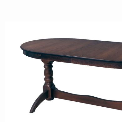 Стол гостинный раскладной деревянный ИНВИТО, 1600/2000 овальный, MADE-IN-UKRAINE, Italian (29475)