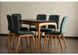 Стол обеденный раскладной деревянный Нави 120*80+40, прямоугольный, MADE-IN-UKRAINE, бук\7026 (29672) фото 8