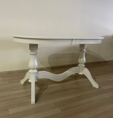 Стол обеденный раскладной деревянный Эдельвейс 140*80+40, овальный, MADE-IN-UKRAINE, 9001 (29666)