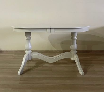 Стол обеденный раскладной деревянный Эдельвейс 140*80+40, овальный, MADE-IN-UKRAINE, 9001 (29666)