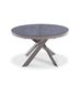 Стол обеденный Павия-1 (керамика), TES MOBILI, серая керамическая столешница стекло, нога и столешница капучино (28135) фото 2
