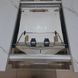 Стол обеденный Кембридж 160 см (стеклокерамика), TES MOBILI, глянцевая керамическая столешница, цвет белый мрамор, нога белая, декоративная вставка метал, опора метал (29324) фото 8