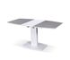 Стол обеденный Милан-1 (керамика),TES MOBILI, столешница стеклокерамика GC004, окантовка мдф белая, нога белая (28437) фото 5