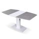 Стол обеденный Милан-1 (керамика),TES MOBILI, столешница стеклокерамика GC004, окантовка мдф белая, нога белая (28437) фото 6
