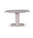 Стол обеденный Милан-1 (керамика),TES MOBILI, столешница стеклокерамика KL-19, окантовка мдф капучино, нога тортора (28437) фото 1