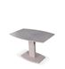 Стол обеденный Милан-1 (керамика),TES MOBILI, столешница стеклокерамика KL-19, окантовка мдф капучино, нога тортора (28437) фото 3