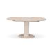 Стол обеденный Милан (стекло), TES MOBILI, стеклянная столешница, цвет крем, нога крем (26871) фото 2