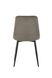 Cтілець обідній VITO CAPUCCINO-2 51*60*90 (обідній стілець, спинка та сидіння дизайнерська тканина, чорні металеві ніжки)  фото 6