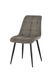 Cтілець обідній VITO CAPUCCINO-2 51*60*90 (обідній стілець, спинка та сидіння дизайнерська тканина, чорні металеві ніжки)  фото 3