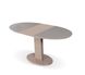 Стол обеденный Милан (стекло), TES MOBILI, стеклянная столешница, цвет хаки, нога хаки (26871) фото 4